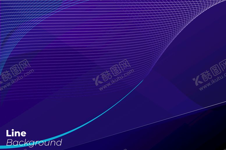 编号：61834209162353359530【酷图网】源文件下载-紫色几何科技背景