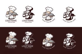 厨师卡通形象设计集合