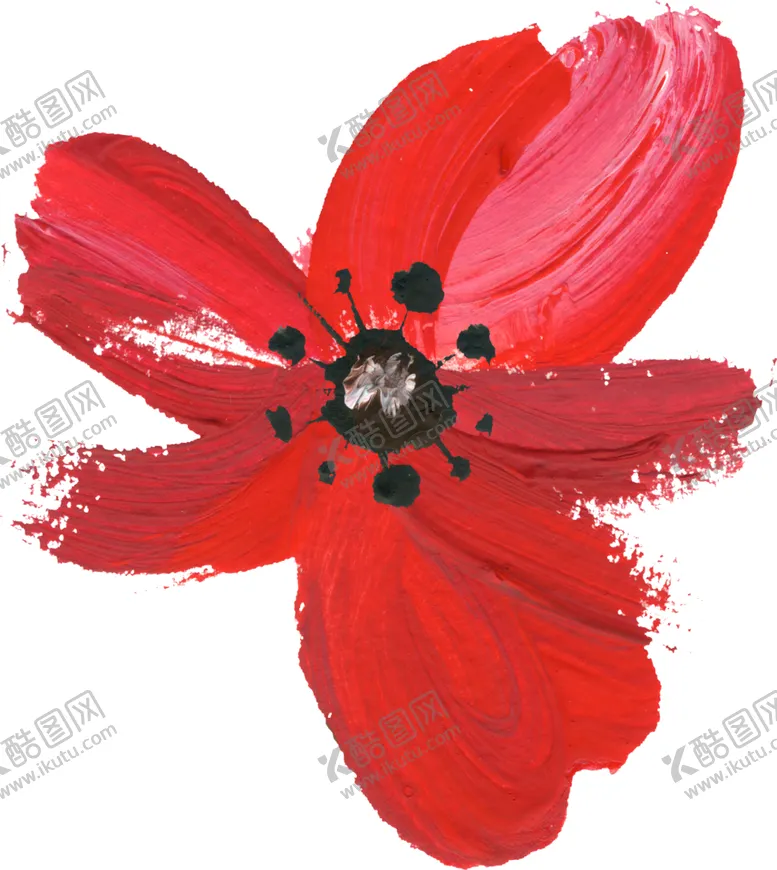 编号：48645706290313124114【酷图网】源文件下载-水彩手绘花卉花朵植物