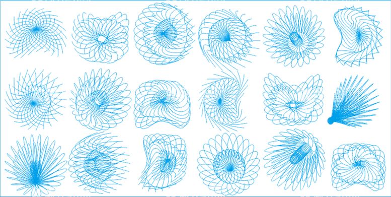 编号：38857211112239225662【酷图网】源文件下载-蓝线条素材