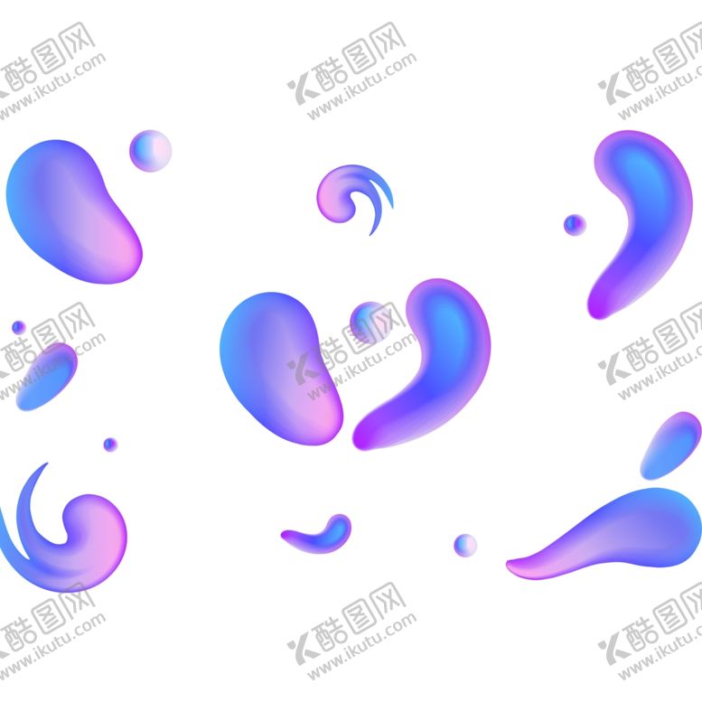 编号：39010810142029358509【酷图网】源文件下载-流体渐变素材