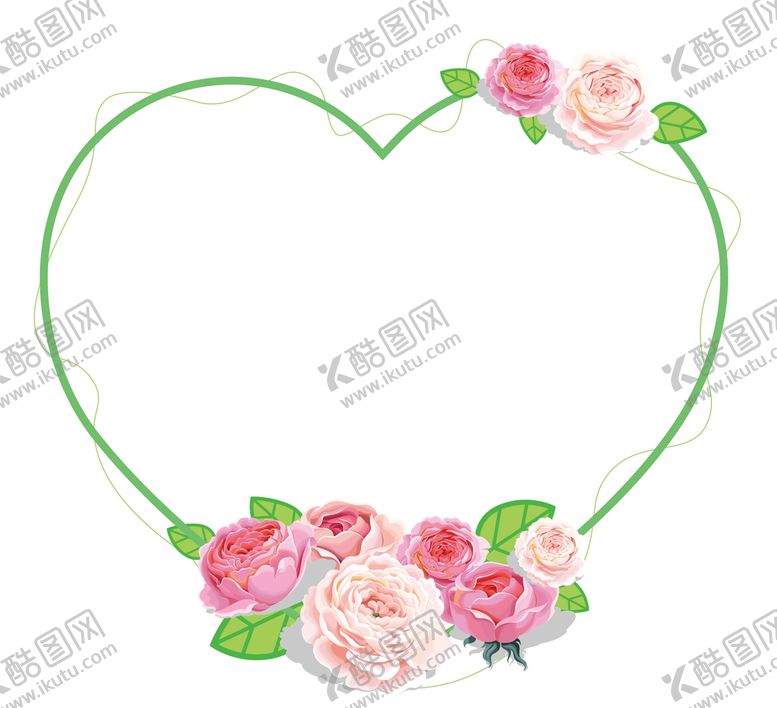 编号：89785109090752043220【酷图网】源文件下载-爱心玫瑰