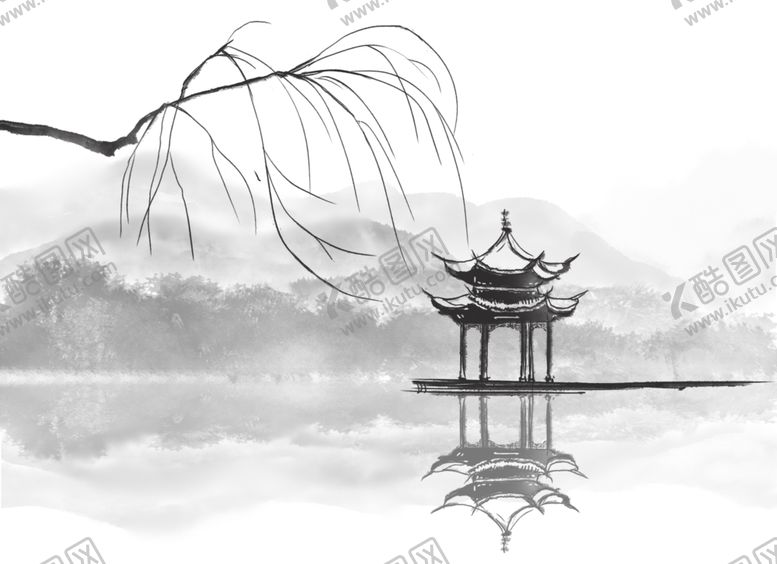 编号：58915107031709184572【酷图网】源文件下载-中国风新中式山水画