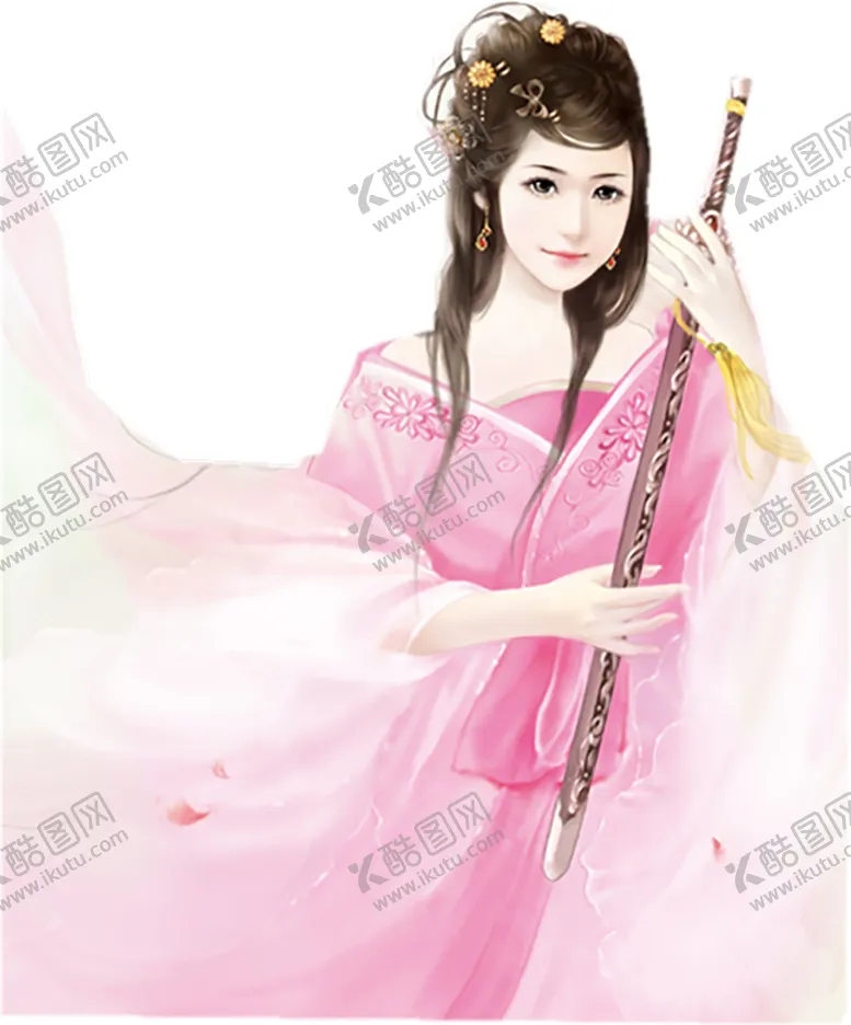 编号：77468402121547042166【酷图网】源文件下载- 古装帅哥美女插画图片
