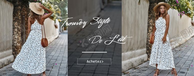 编号：47438509272124287494【酷图网】源文件下载-夏季女装促销海报