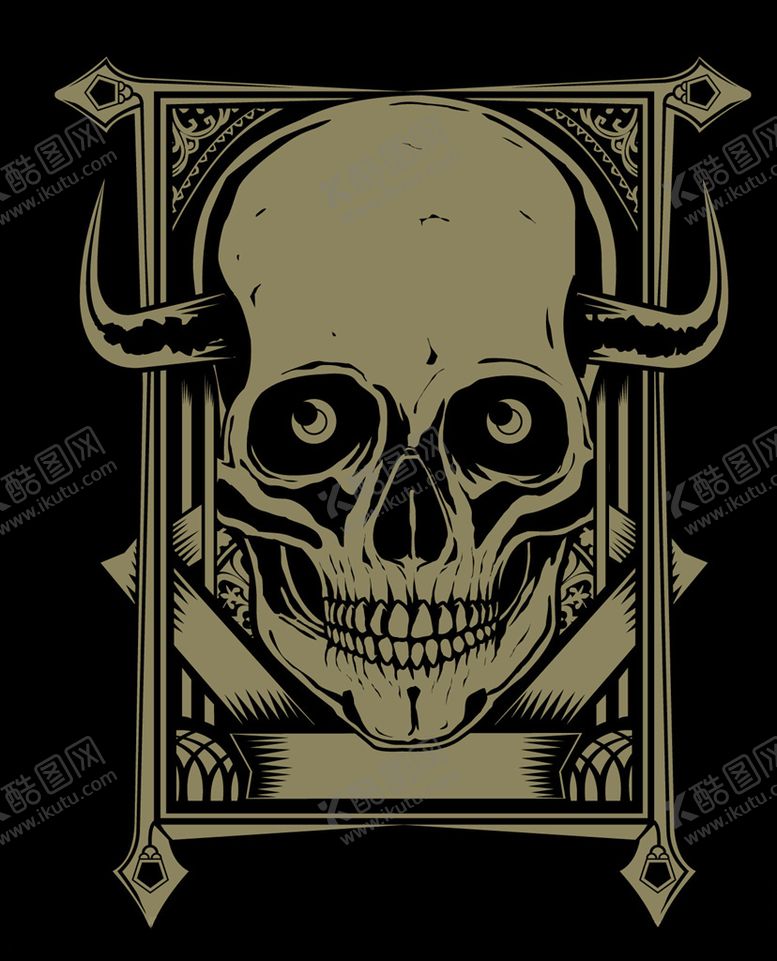 编号：47054310050824248593【酷图网】源文件下载-骷髅头