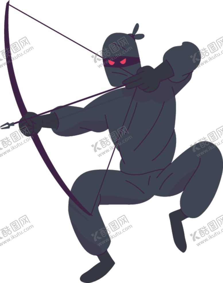 编号：38126909160637502946【酷图网】源文件下载-卡通忍者