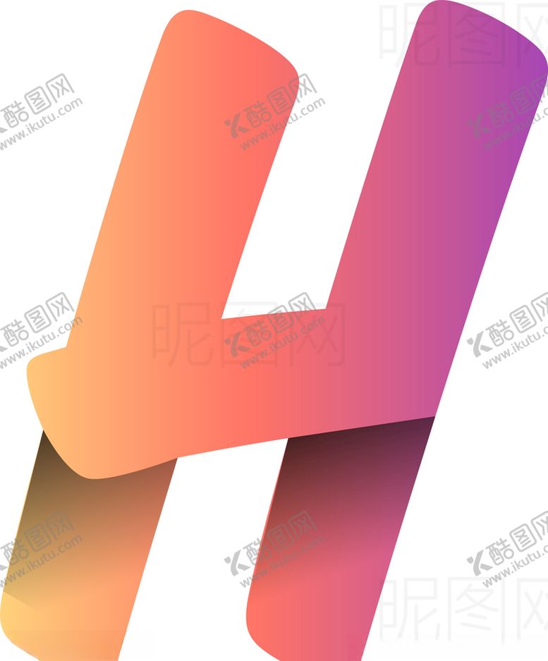 编号：89838605171909227954【酷图网】源文件下载-字母H