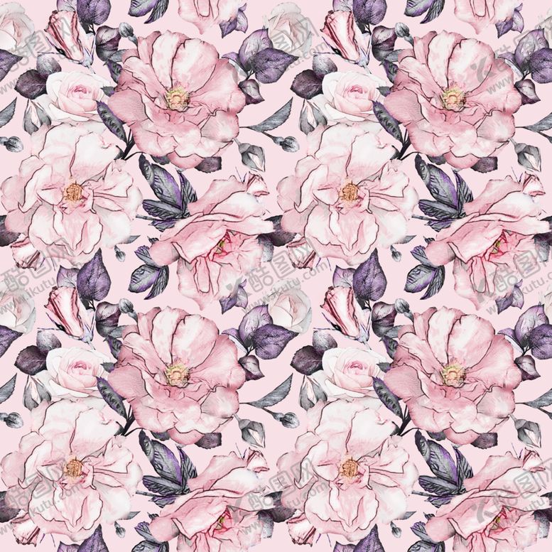 编号：61467610072139147348【酷图网】源文件下载-水彩花