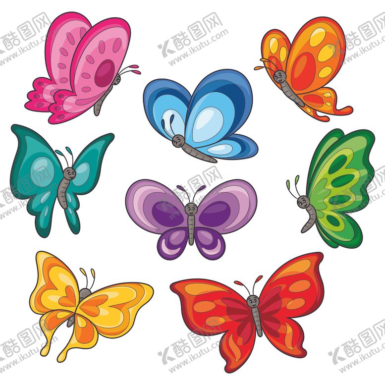 编号：61965609300011585520【酷图网】源文件下载-蝴蝶