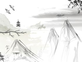 新中式背景墙合层