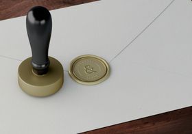 复古印章效果图