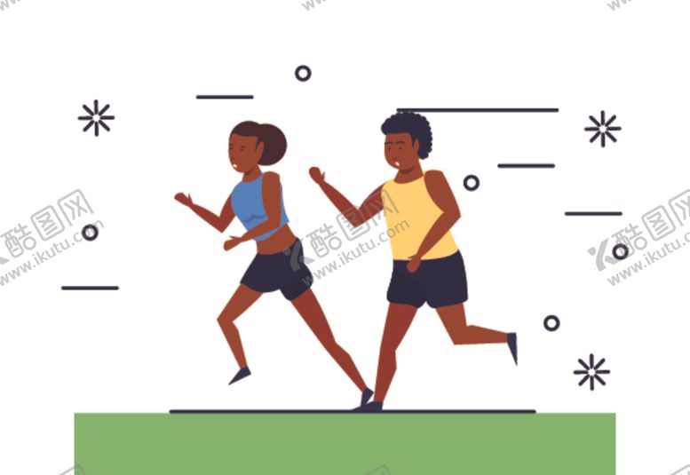 编号：77965109101348289152【酷图网】源文件下载-运动主题扁平化插画