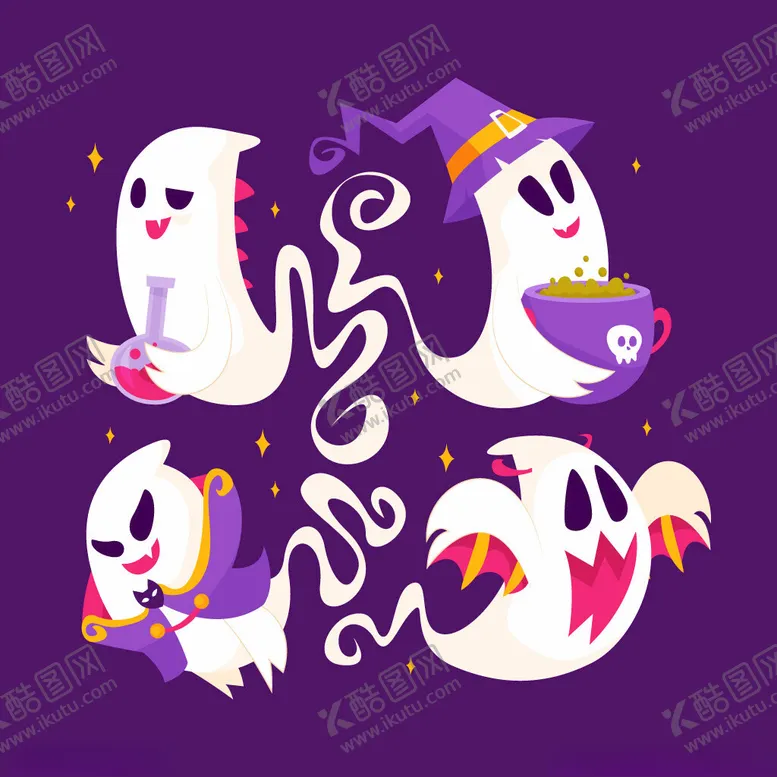 编号：80034312110138415829【酷图网】源文件下载-万圣节幽灵