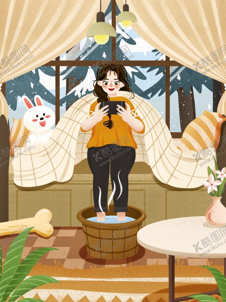 编号：72454205190315377353【酷图网】源文件下载-创意卡通插画图案