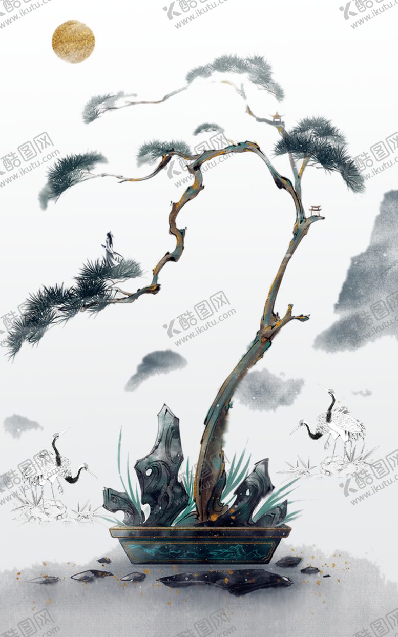 编号：66099104202148195390【酷图网】源文件下载-山水画