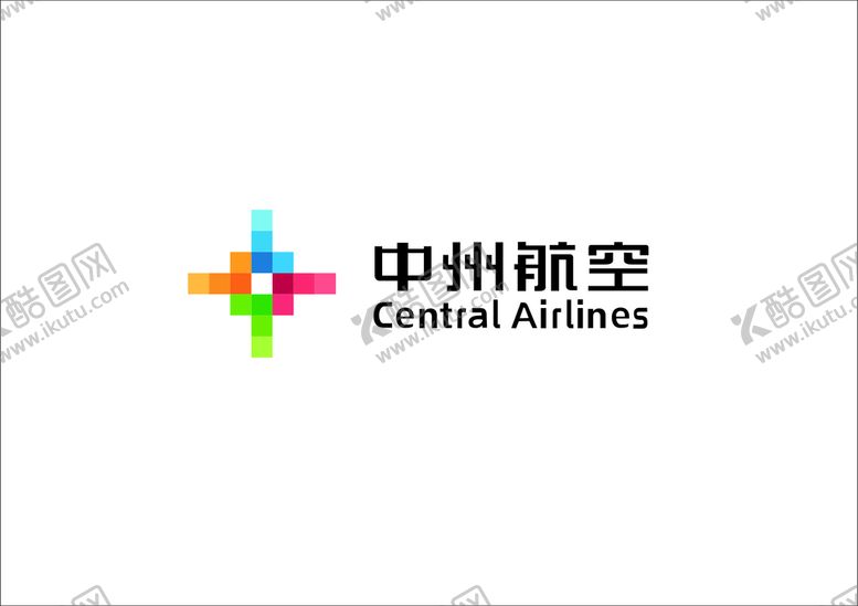 编号：30786410120034264231【酷图网】源文件下载-航空公司Logo中州航空