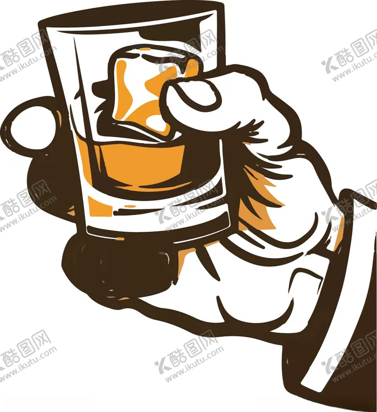 编号：37392902160351497677【酷图网】源文件下载-拿着威士忌杯的手