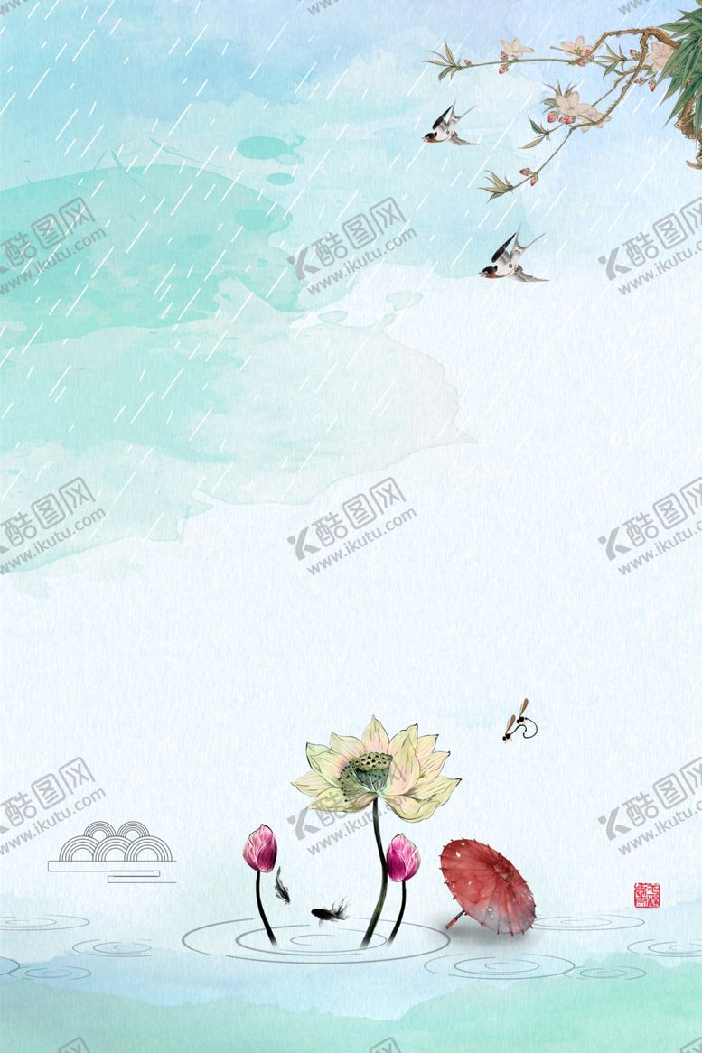 编号：56837410250038283906【酷图网】源文件下载-春天水彩画
