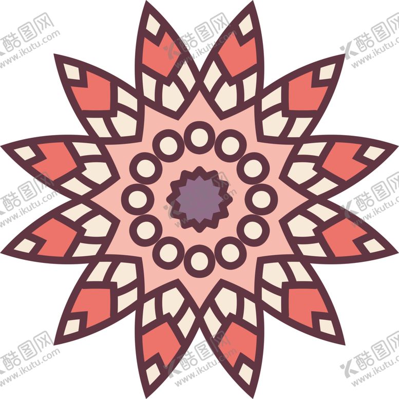 编号：37825906242326183461【酷图网】源文件下载-复古花纹图案