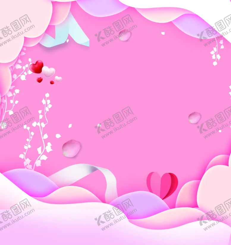 编号：46759101170758138475【酷图网】源文件下载-粉色浪漫背景