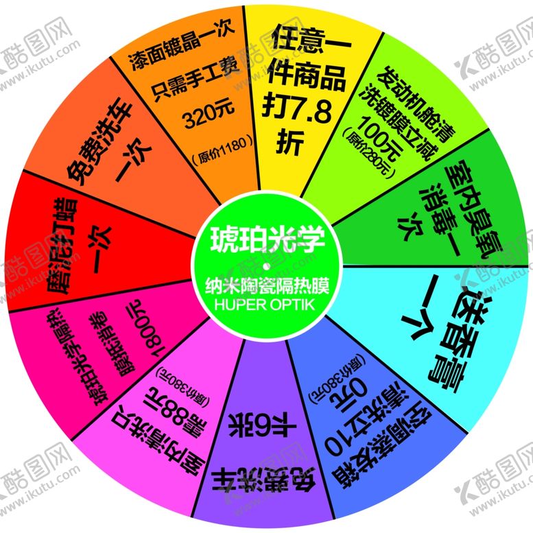 编号：56186210240930309112【酷图网】源文件下载-抽奖圆盘