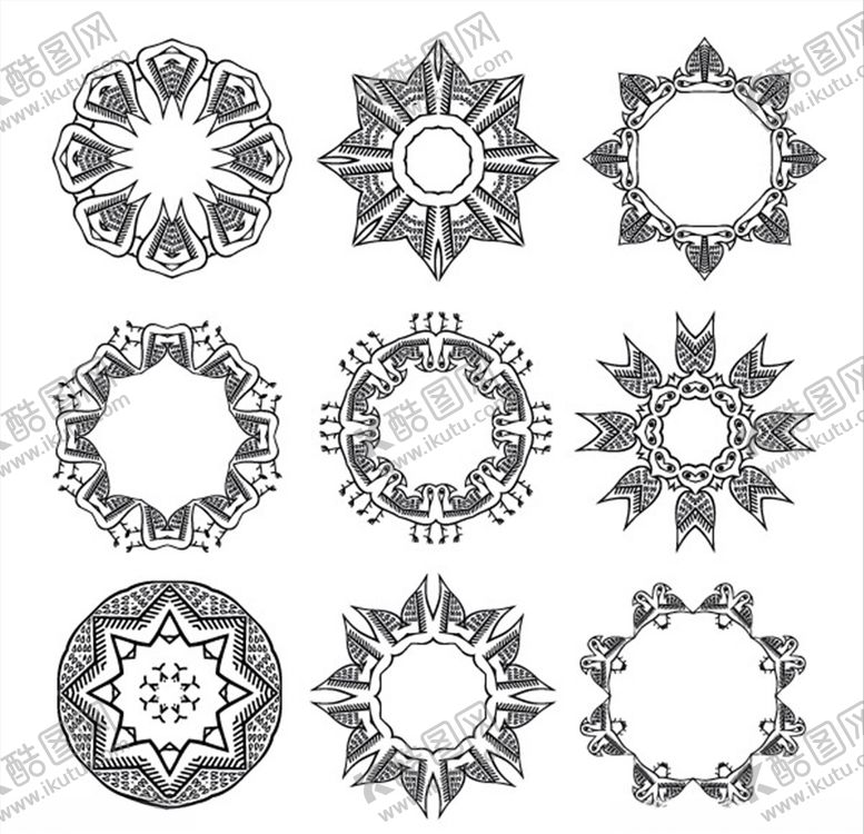 编号：74710307081637127192【酷图网】源文件下载-古典花纹底纹