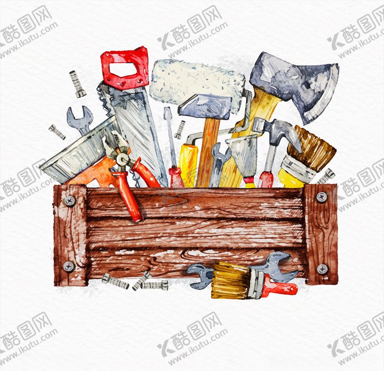 编号：71198609181706524762【酷图网】源文件下载-矢量室内工程工具装修素材