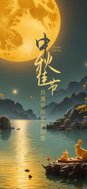 中秋节宣传海报