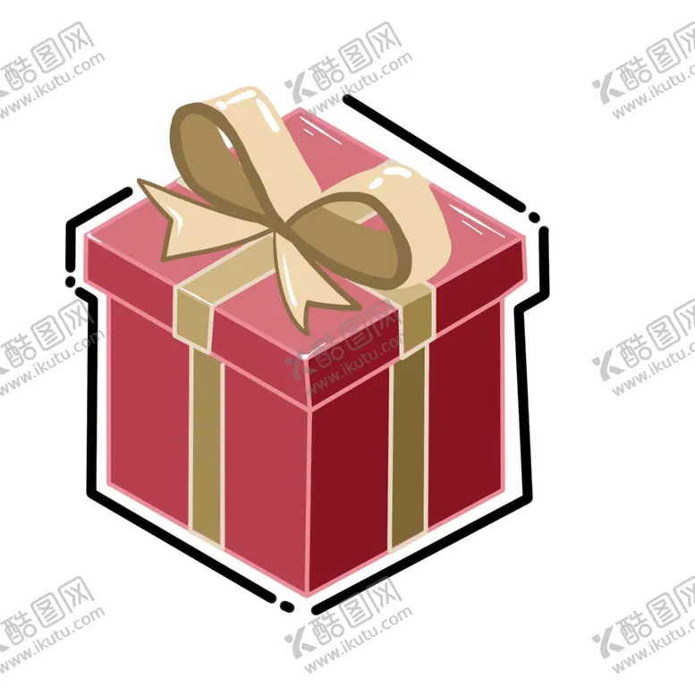 编号：86256304081913415884【酷图网】源文件下载-创意立体礼物盒插图