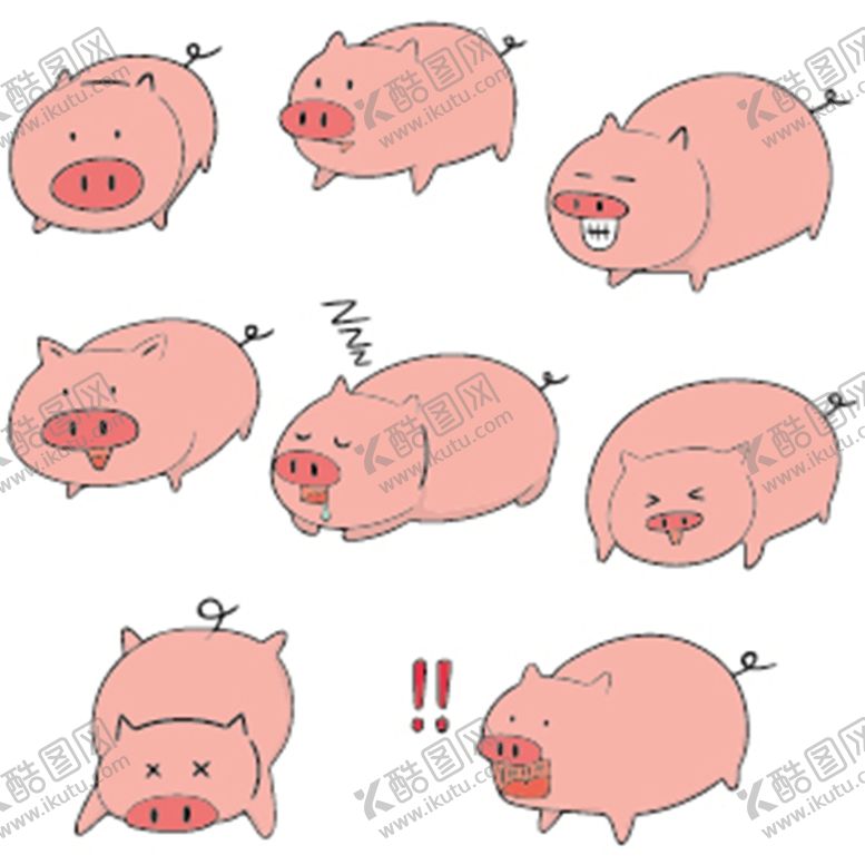 编号：45820609210309065146【酷图网】源文件下载-猪