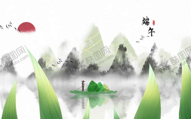 编号：85388010150332567671【酷图网】源文件下载-端午节插画