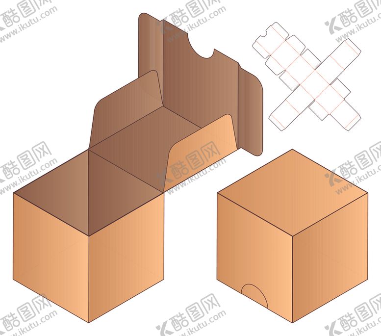 编号：24479509190414003533【酷图网】源文件下载-包装盒刀模