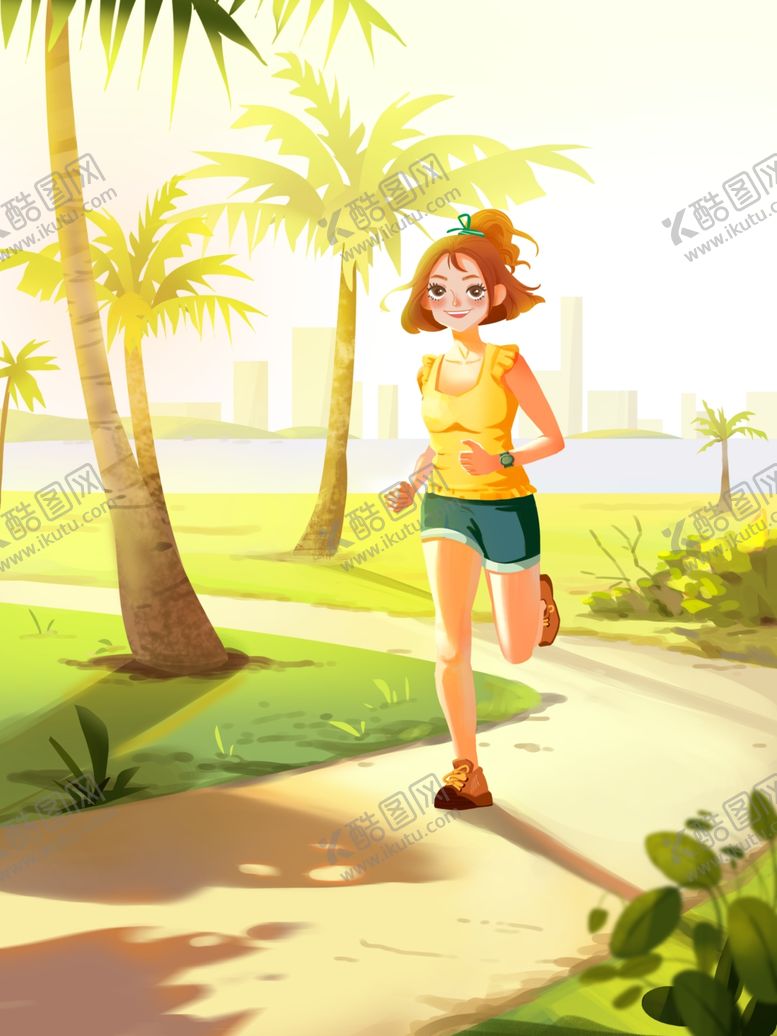 编号：85098410081327065269【酷图网】源文件下载-跑步健身