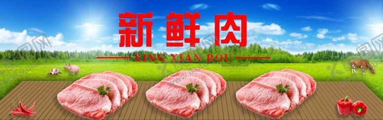 编号：63661806151504256443【酷图网】源文件下载-卖肉广告