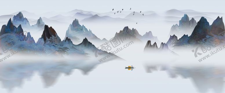 编号：92875811230350058224【酷图网】源文件下载-山水画