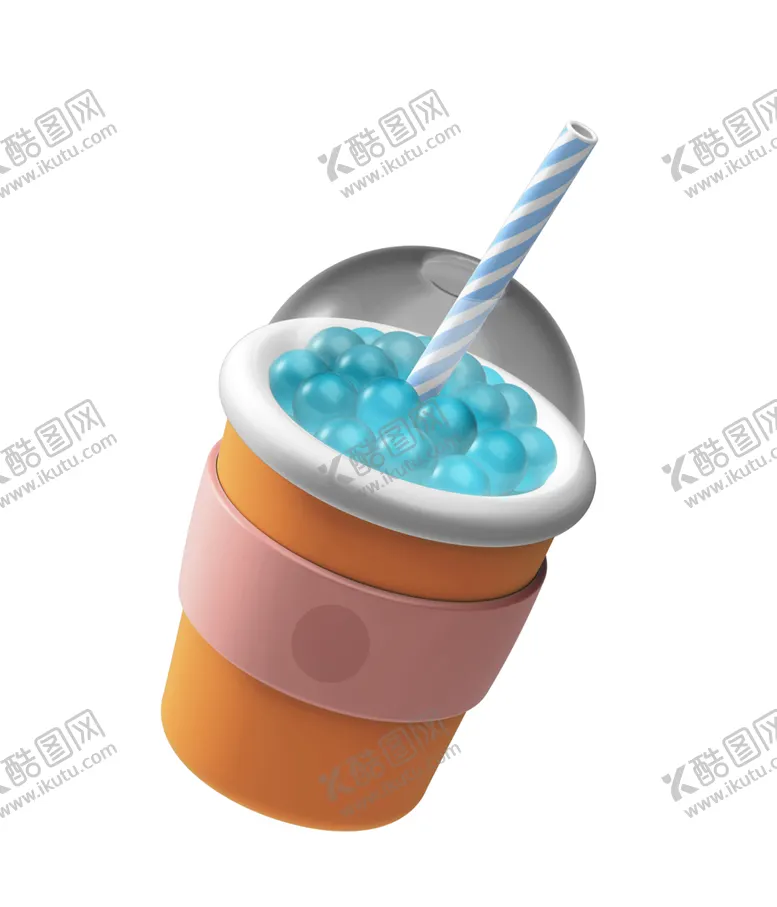编号：52737702051639562909【酷图网】源文件下载-3D图标素材 立体食品