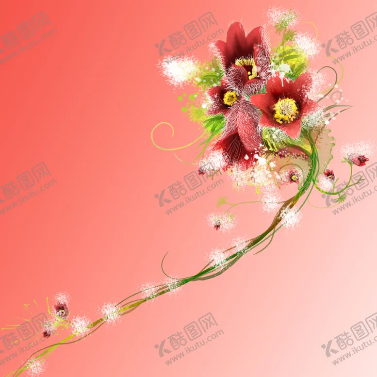编号：19954612112130568757【酷图网】源文件下载-唯美花卉水彩挂画装饰画