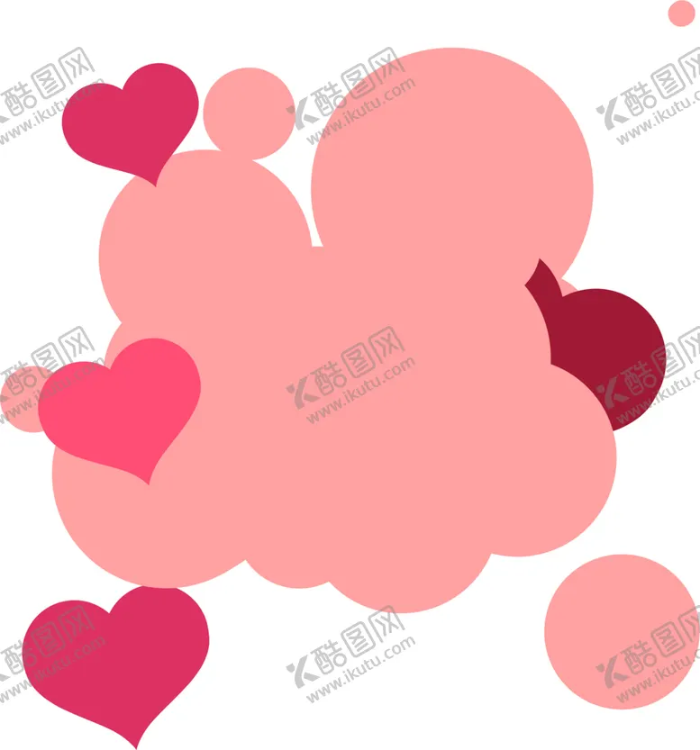 编号：39903809121510358201【酷图网】源文件下载-卡通爱心插画