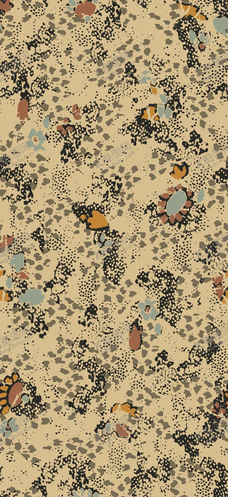 编号：22339603312246448808【酷图网】源文件下载-复古斑驳纹理图案