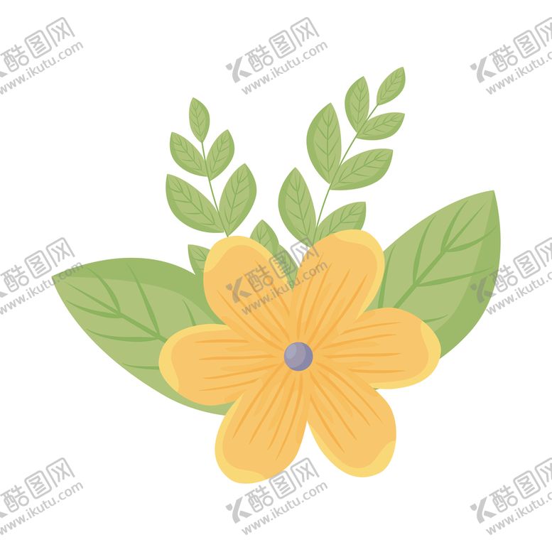 编号：33160606241611335302【酷图网】源文件下载-淡彩花朵