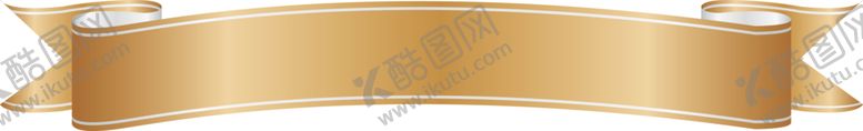编号：43374309141157275795【酷图网】源文件下载-金黄色丝带