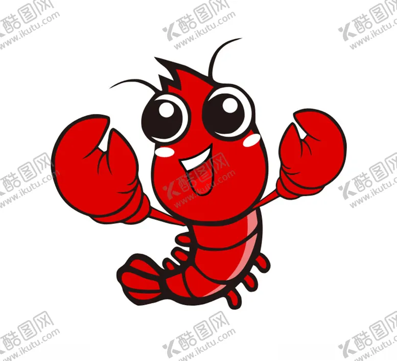 编号：38325804212249461772【酷图网】源文件下载-小龙虾标志logo