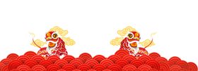红色边框底纹
