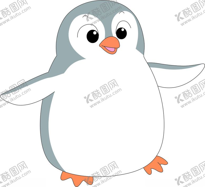 编号：20348203012156143862【酷图网】源文件下载-矢量卡通企鹅矢量企鹅