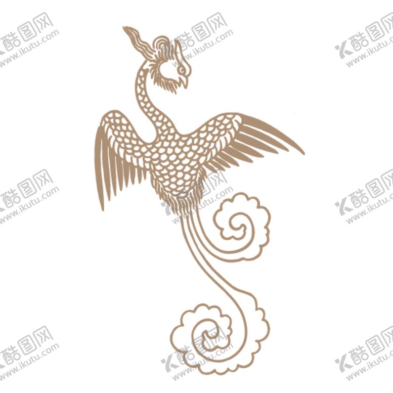 编号：44983709150848299674【酷图网】源文件下载-中国古典神兽图案