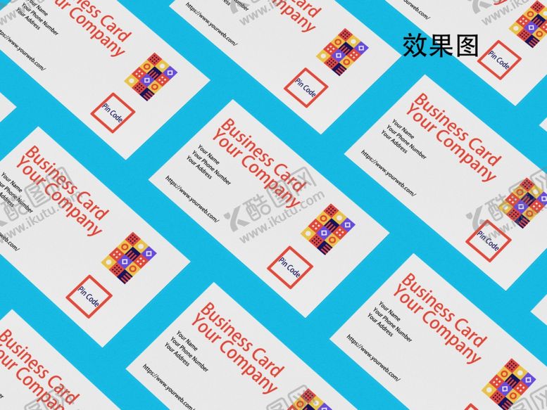 编号：23040301271916309208【酷图网】源文件下载-商务卡片样机