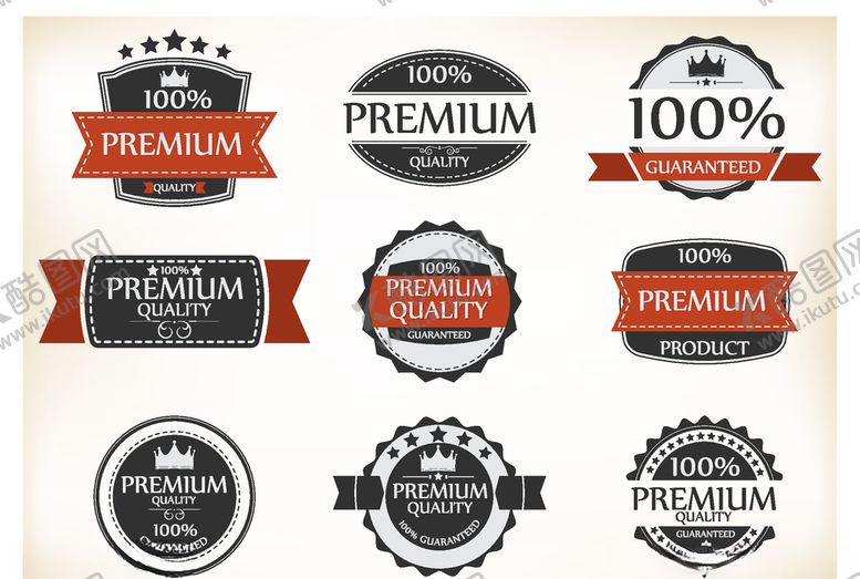 编号：39400209181902408174【酷图网】源文件下载-矢量标签素材