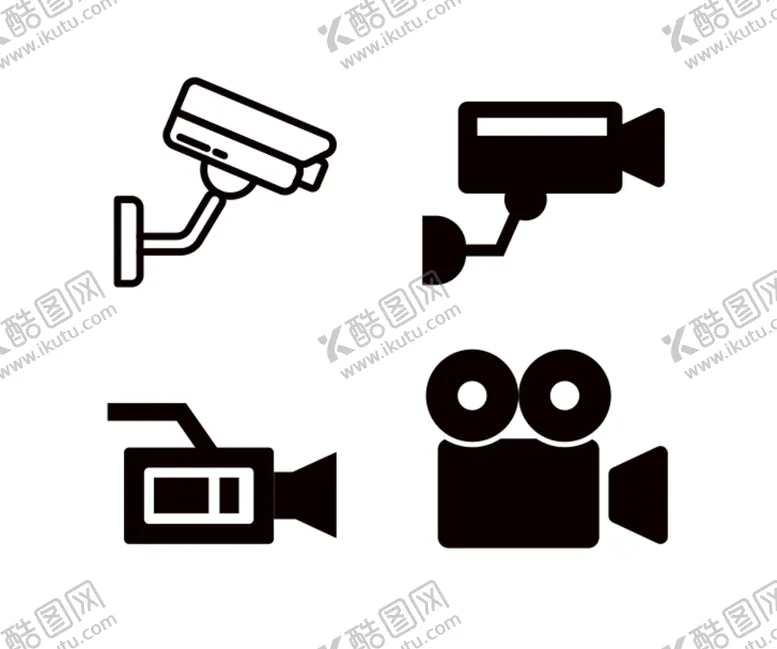 编号：05236409160759485108【酷图网】源文件下载-摄像头监控图标