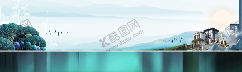 编号：53709709230625173523【酷图网】源文件下载-山水别墅